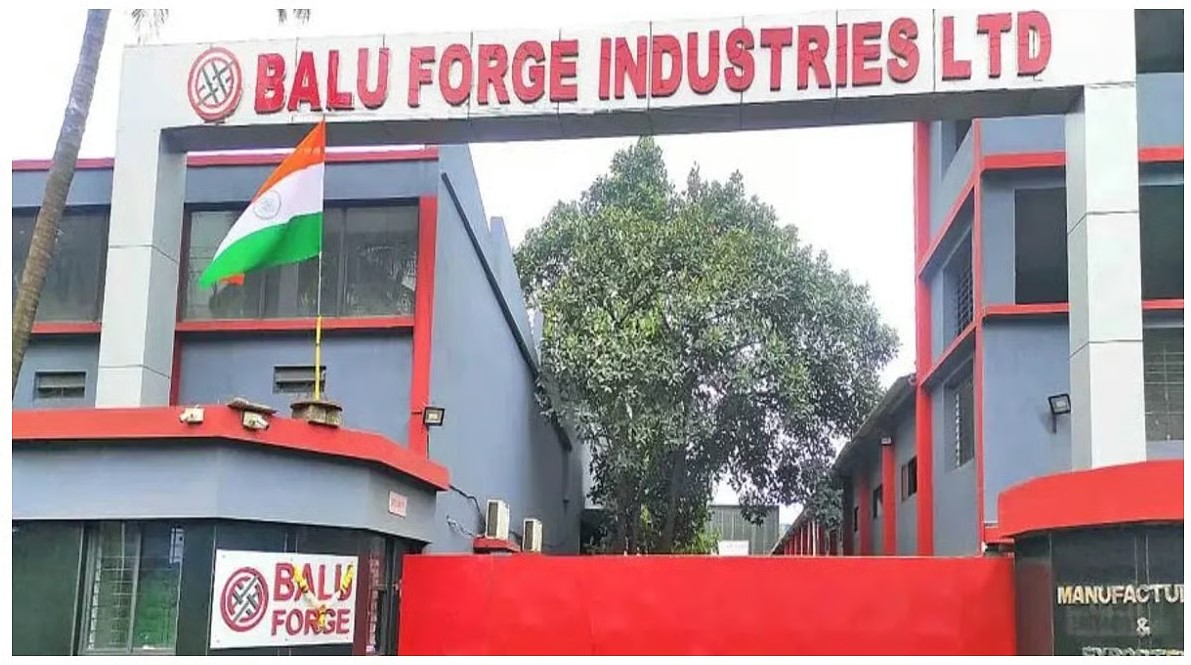 Income Tax Department officials conduct search operations at Balu Forge Industries premises during January 2026 investigation