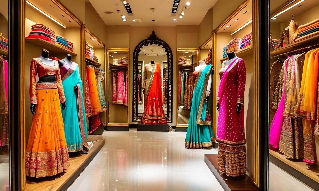 Go Colors retail store of Go Fashion India Limited during income tax department search operations in October 2025