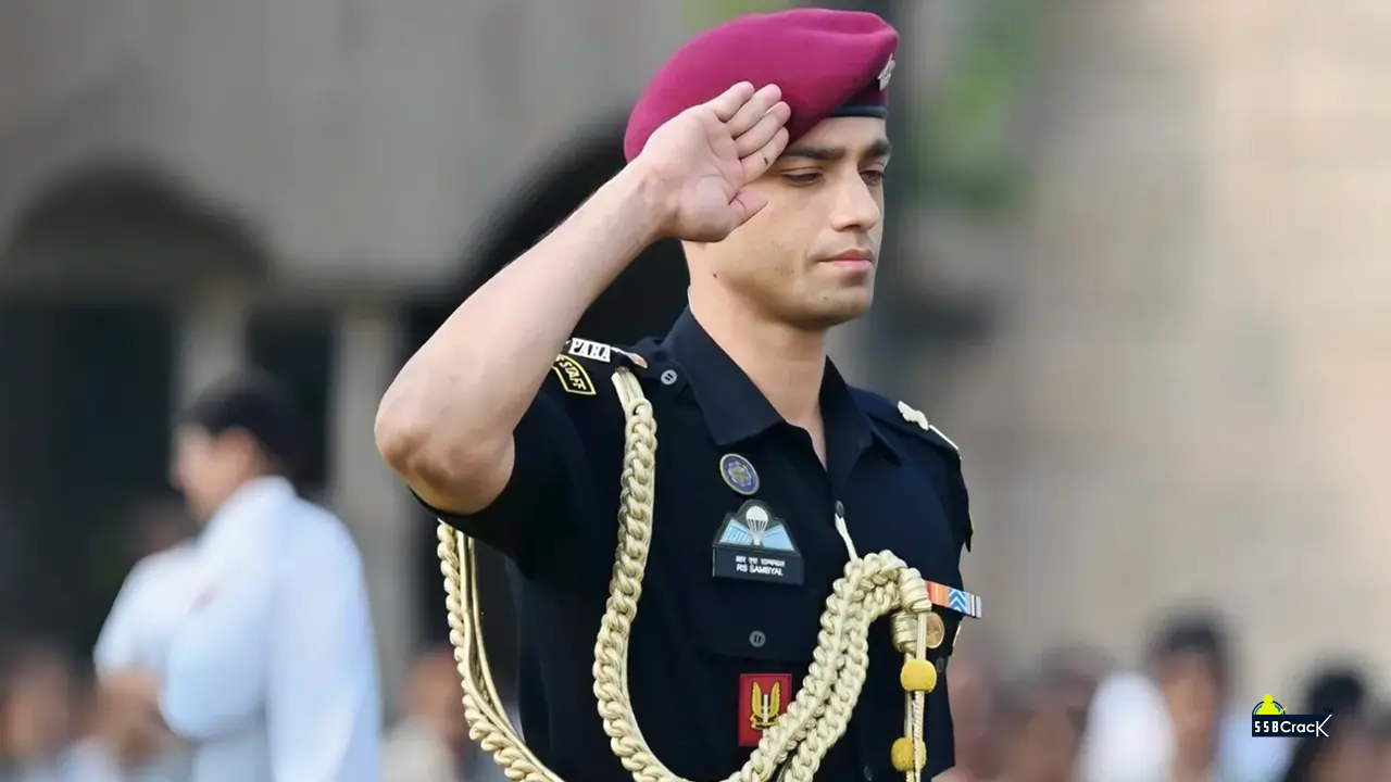Major Rishabh Singh Sambyal in military uniform