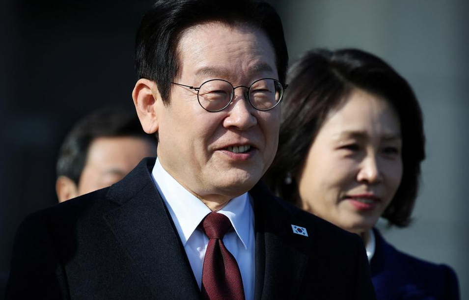 South Korean President Lee Jae Myung as South Korea enforces its new fake news law targeting media and social media platforms.